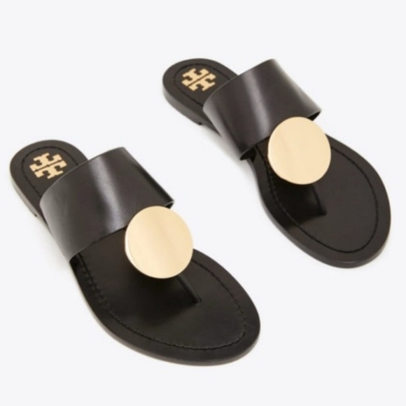 TORY BURCH MEDALLION SANDALS Size 6 - Picture 1 of 11
